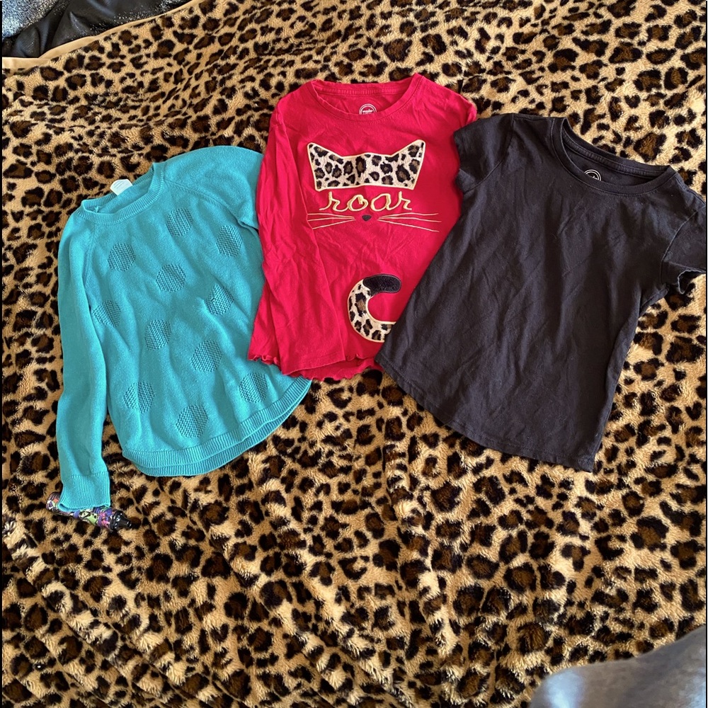 Wonder nation bundle 3 tops size 5